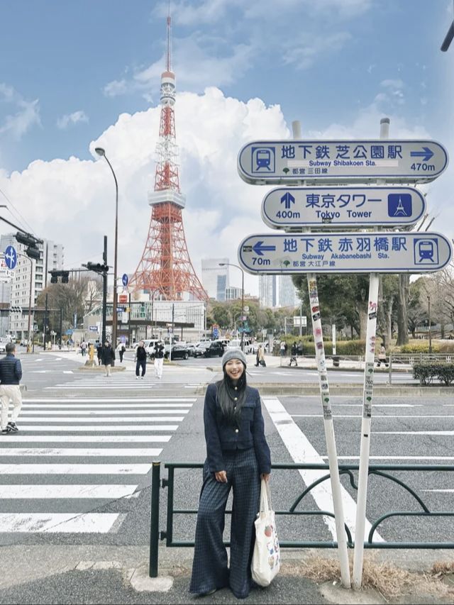 从六本木眺望东京塔